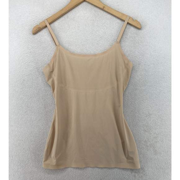SPANX Top S Thinstincts Convertible Cami Shapewear Slimming Tank Stretch Beige - Picture 1 of 15